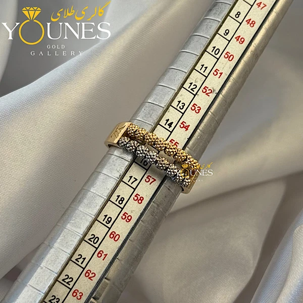 انگشتر گوی تراش دار دولاین طلا لویز ویتون